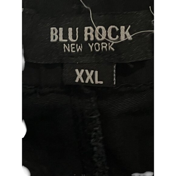 Blu Rock New York Mens Black Twill Long Pants Flex Fabric XXL Outdoor Gorpcore - Picture 4 of 9